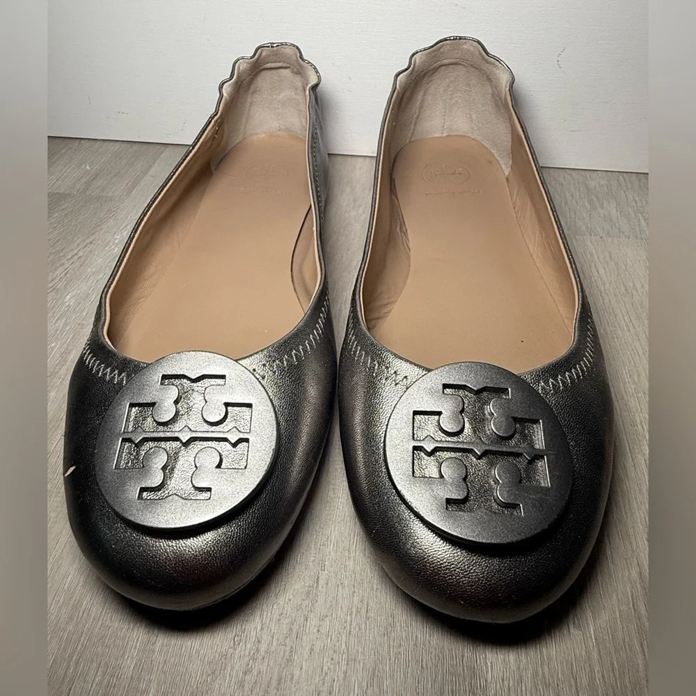 Minnie Travel Ballet, Gunmetal Sz 8